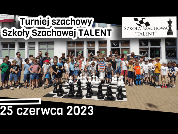 Turniej Szkoły Szachowej TALENT, 25 czerwca 2023r.